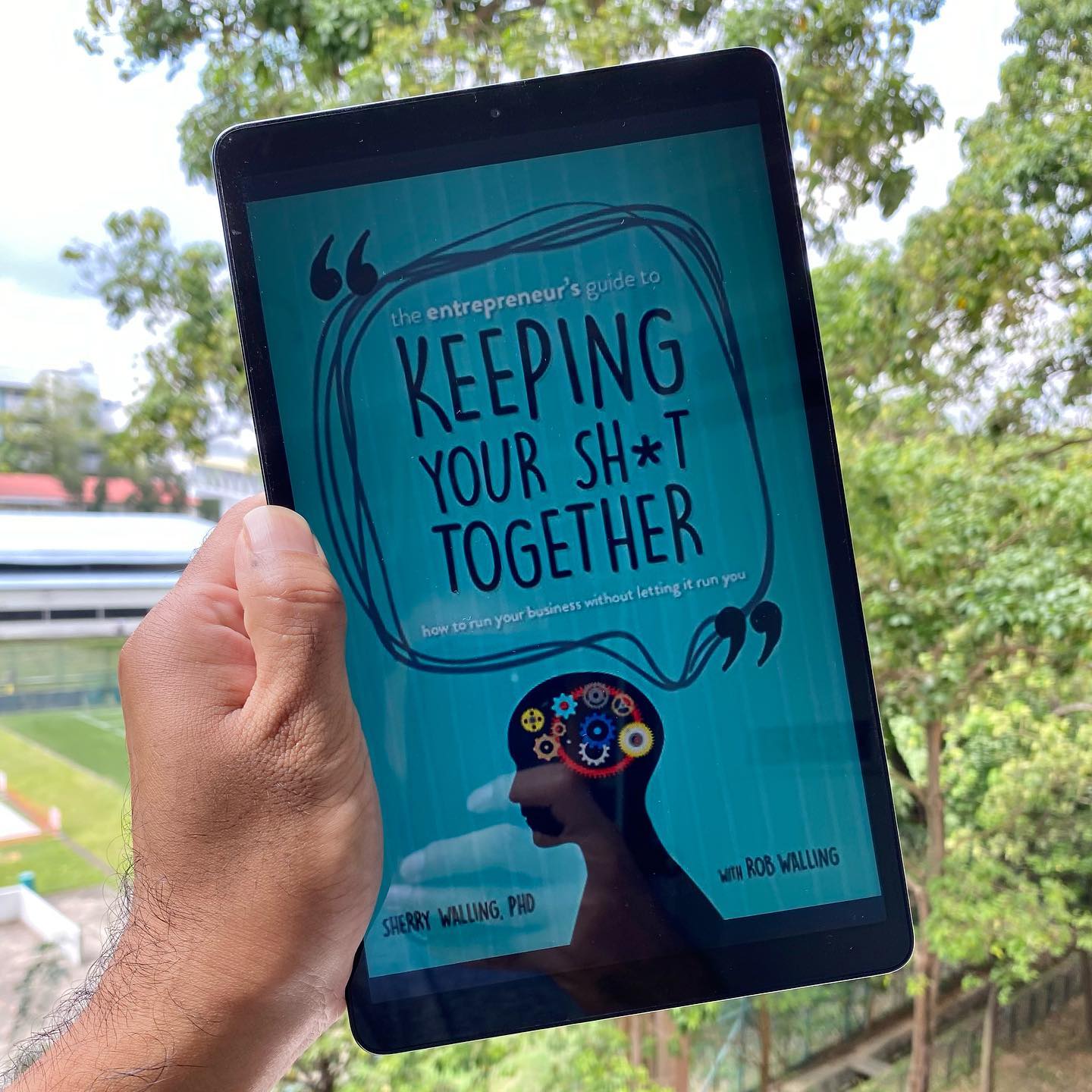 Book cover for The Entrepreneur's Guide to Keeping Your Shit Together